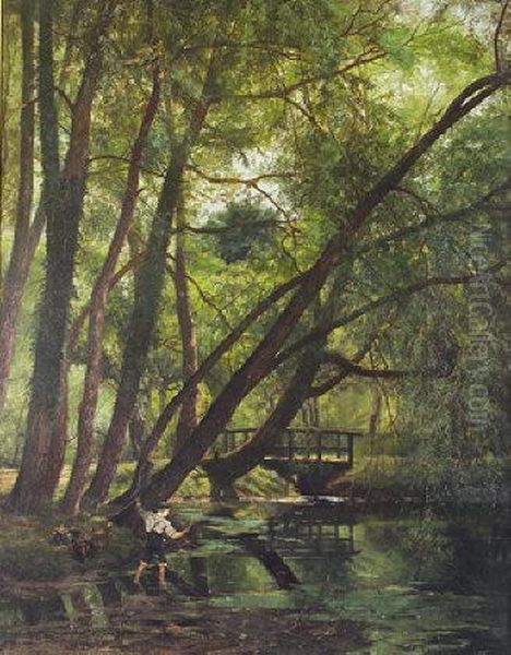 A Glade In The Phoenix Park by Walter Frederick Osborne