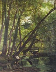 A Glade In The Phoenix Park by Walter Frederick Osborne