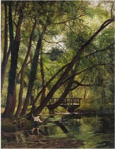 A Glade In The Phoenix Park by Walter Frederick Osborne