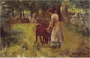 Feeding The Calves