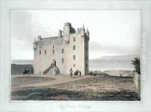 Mey Castle Caithness by William Daniell RA