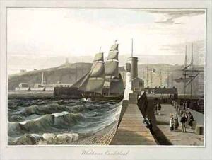 Whitehaven Cumberland by William Daniell RA