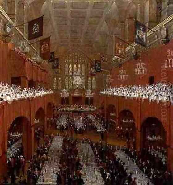 Banquet at Guildhall - view 1