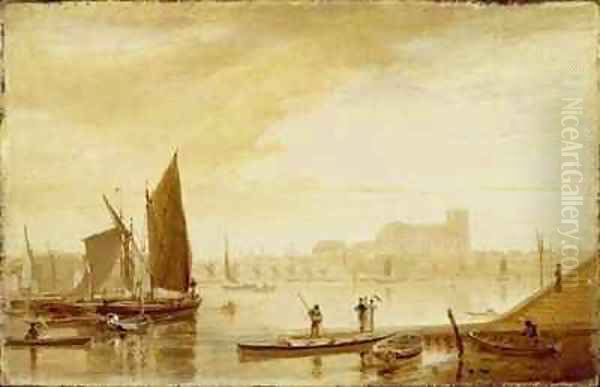 Westminster Bridge and Abbey - view 1