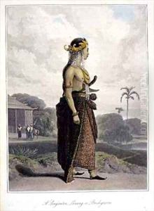 A Penganten Lanang or Bridegroom by William Daniell RA