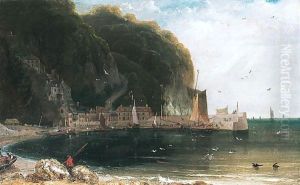 Clovelly in the Bristol Channel Clovelly in the Bristol Channel