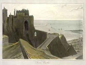 Dover Castle by William Daniell RA
