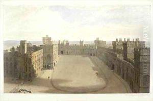 Looking onto the Quadrangle at Windsor Looking onto the Quadrangle at Windsor