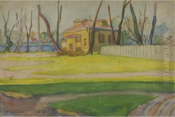 House On A Riverbank - view 1