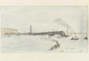 Petersburg, Autolithographs by Anna Petrovna Ostroumova-Lebedeva