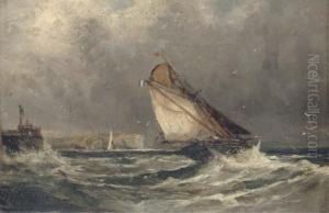 A Fresh Breeze Off Beachy Head by John Hervey Oswald