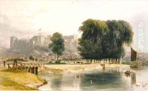 Windsor Castle 3 by William Daniell RA