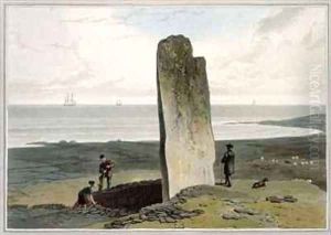 Druidical Stone at Strather near Barvas Isle of Lewis