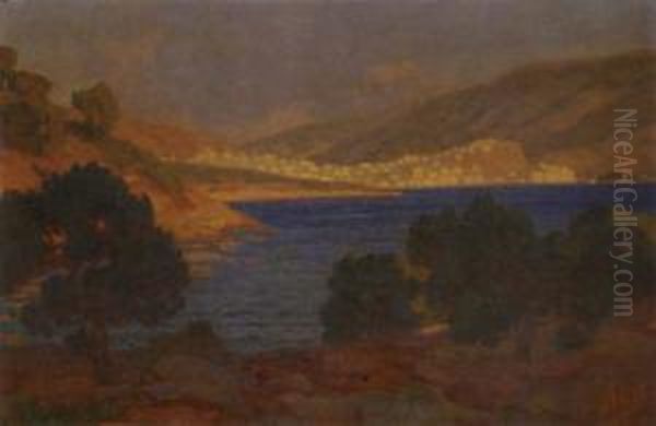 Sunset At Poros - view 1