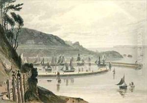 Torquay Devon by William Daniell RA