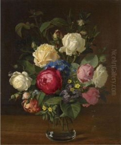 Still Life Med Blomster (still Life With Flowers)