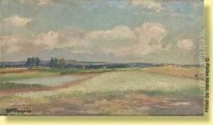 Campagne Ensoleillee by Henri Ottevaere