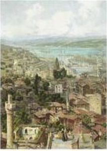 Vue D'istanbul by Ruppert Otto Von