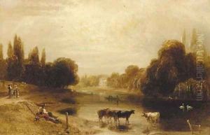 On the Thames near Hampton Court