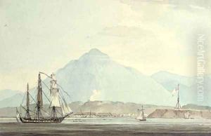 French shipping and Post at Mahi on the Malabar Coast, India