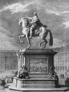 Equestrian Statue of Louis XV at Bordeaux by Nicolas-Gabriel Dupuis