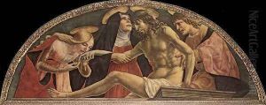 Pieta c. 1491 by Lorenzo di Alessandro Da Sanseverino