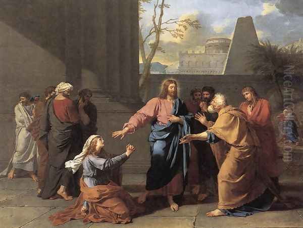The Woman of Canaan at the Feet of Christ 1784 - view 1