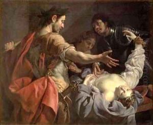 The Death of Cleopatra by Luca Da Reggio (Ferrari)