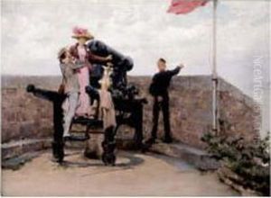 La Visite Du Fort, Circa 1880