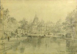 A View Of De Waag, Amsterdam