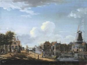 Amsterdam: The 't Spaarne Canal
In Slooterdijk With The Ferryoffice And The Tollgate On The Left Hand
Side Amsterdam: The 't Spaarne Canal
In Slooterdijk With The Ferryoffice And The Tollgate On The Left Hand
Side