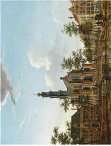 A View Of The Westerkerk Seen From Across The Keizersgracht, Amsterdam A View Of The Westerkerk Seen From Across The Keizersgracht, Amsterdam