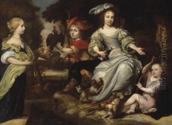 Enfants Dans Un Parc - view 1
