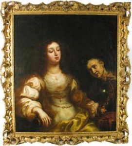 Semele Gazing Into A Mirror