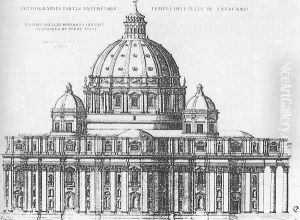 Project for St Peter's in Rome 1547