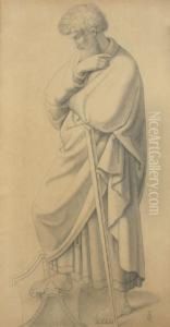Ganzfigurige Darstellung Eines Apostels by Johann Friedrich Overbeck