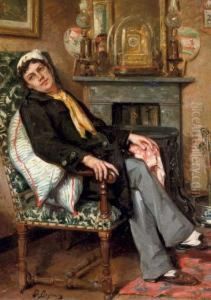 Taking A Little Rest by David Oyens