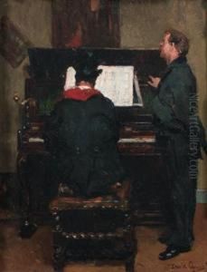 Le Peintre Musicien by David Oyens
