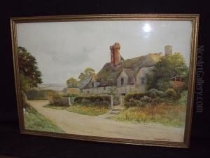 Old Cottages At Eashing Village, Near Godalming