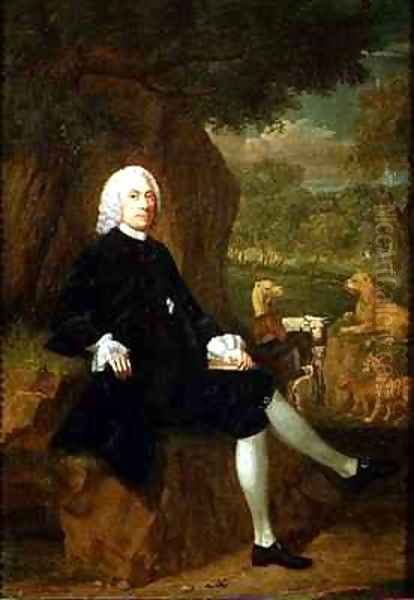 Portrait of a gentleman probably the Reverend Atherton - view 1