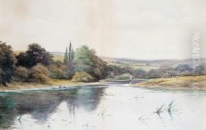 Fishing On The River Bend