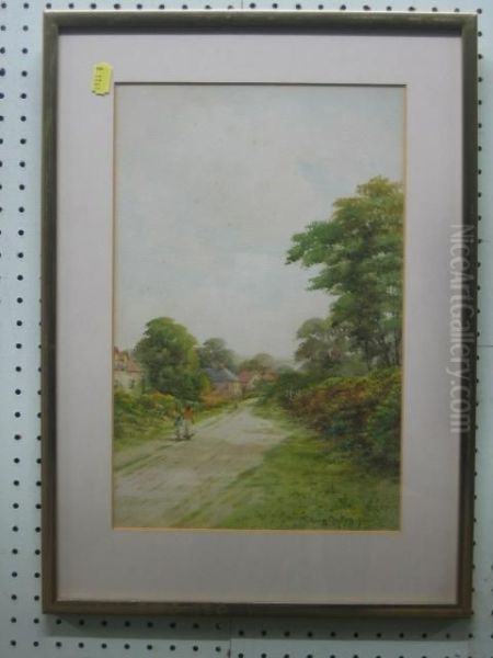 Lane With Figures - view 1