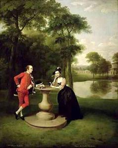 An incident in the grounds of Ranelagh by Arthur Devis