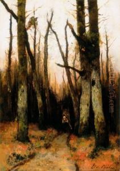 Sunset (gathering Faggot ), About 1874 - view 1