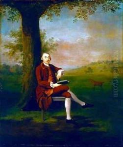 Portrait possibly of John Trevor 3rd Baron Trevor of St Annes Hill Surrey and Trevalyn Hall Denbighshire by Arthur Devis