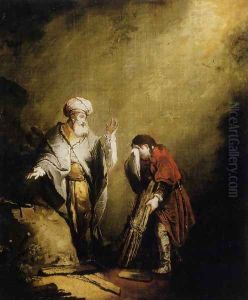 The Sacrifice of Isaac by Christian Wilhelm Ernst Dietrich