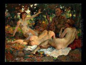 Der Faun Und Seine Madchen by Paul Paede