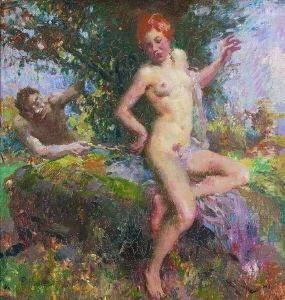 Weiblicher Akt by Paul Paede