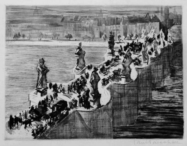 Die Karlsbrucke In Prag - view 1