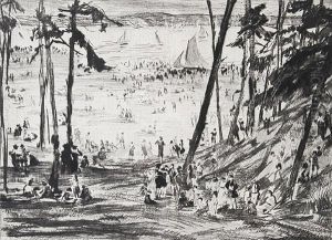 Badefreuden Am Wannsee by Paul Paeschke